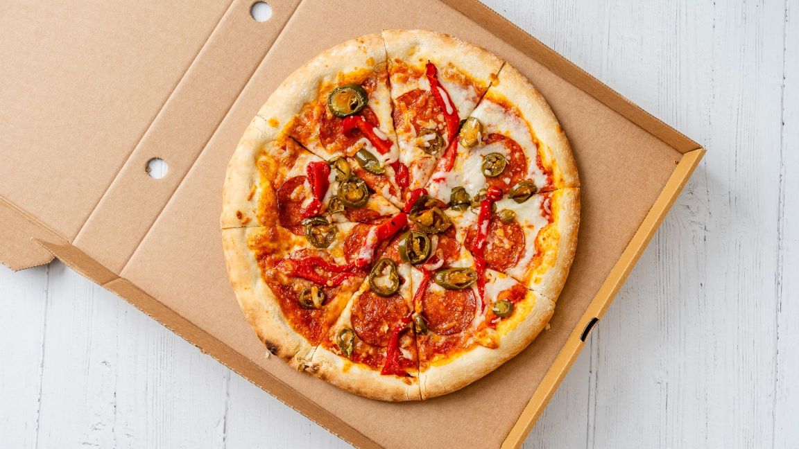 World Cup American Hot Pizza