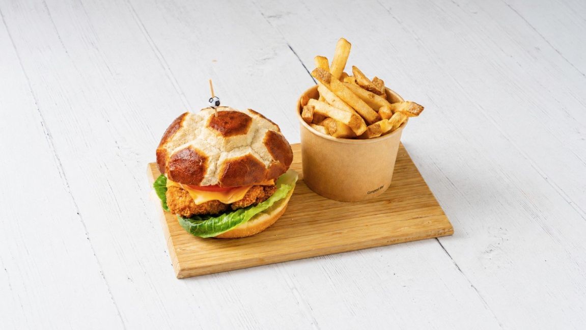 World Cup Buttermilk Chicken Burger