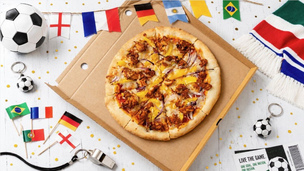 World Cup Mexican Fajita Pizza