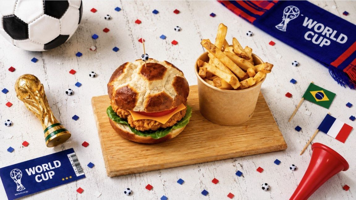World Cup Buttermilk Chicken Burger
