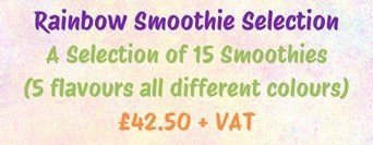 Rainbow Smoothie Selection