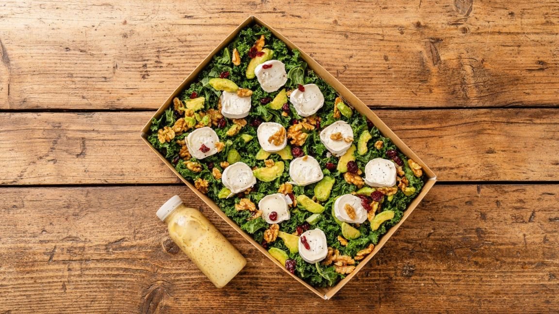 Goats Cheese & Kale Salad (Large Salad Box)
