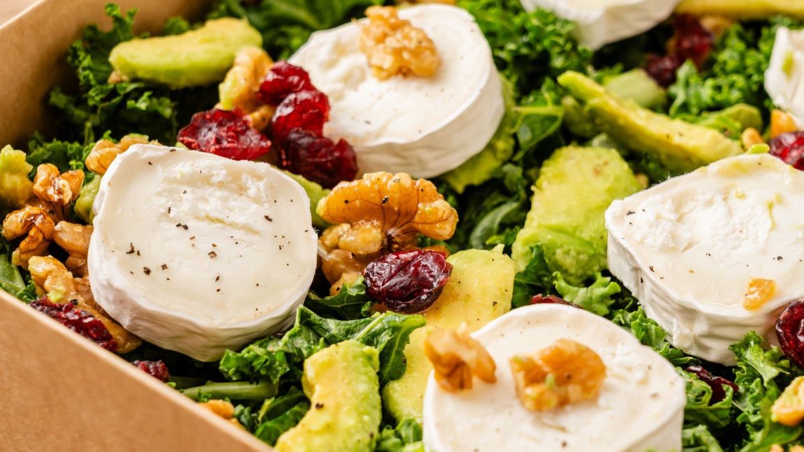 Goats Cheese & Kale Salad (Large Salad Box)