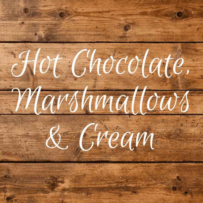 Hot Chocolate, Marshmallows & Cream (25 servings)