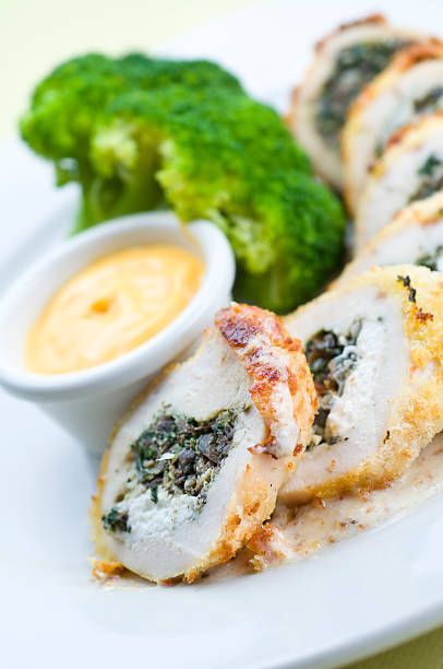 Stuffed Chicken Florentine