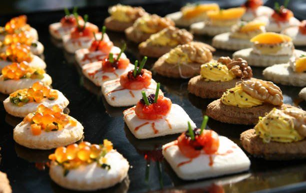 Strolling Appetizer Setup
