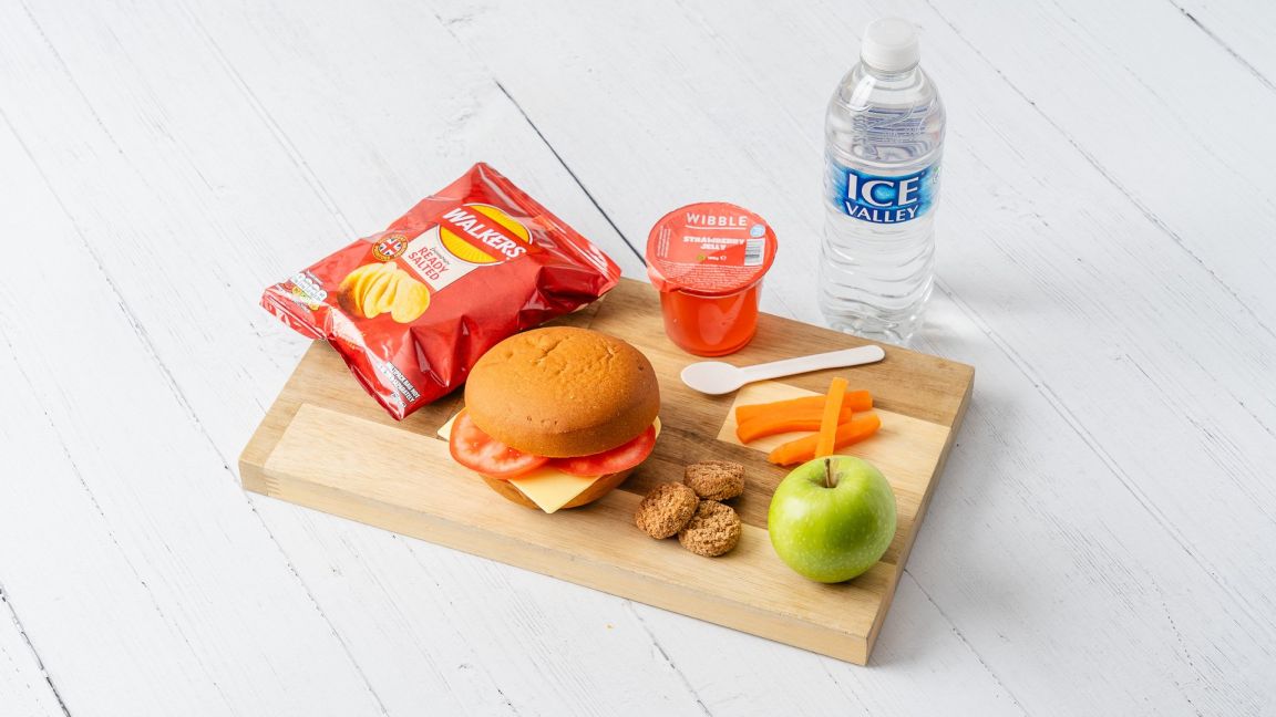 Allergen Free Cheeze & Coleslaw Bun
