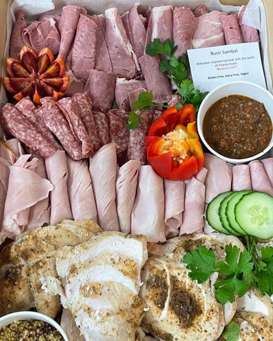 Local Cold Cuts Cold Cuts Meat Platter (L)