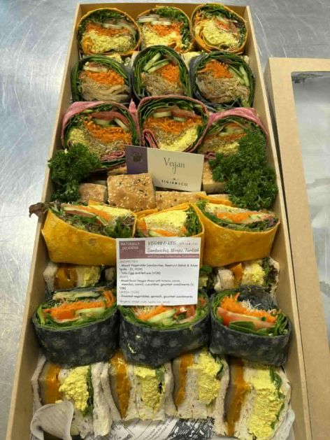 Sandwiches, Wraps, Turkish Breads (L) - Vegan and Vegetarian