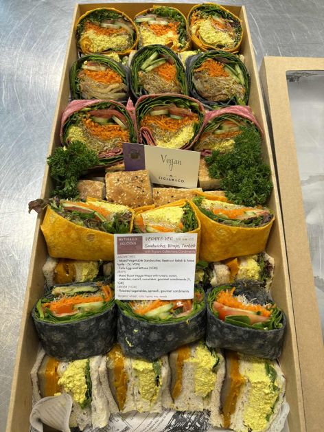 Sandwiches, Wraps, Turkish Breads (M) - Vegan and Vegetarian