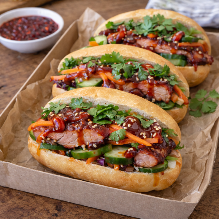 Char Siu BBQ Pork Banh Mi