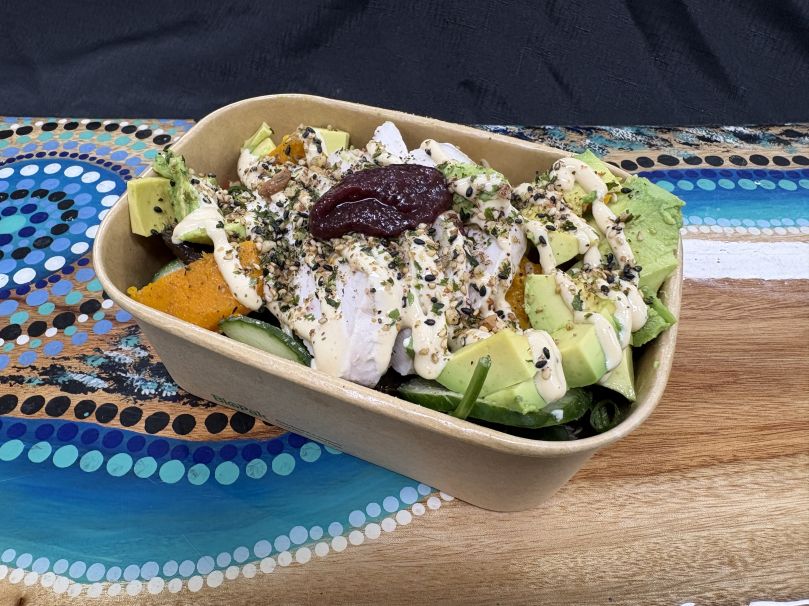 Chicken Bush Tukka Poke Bowl