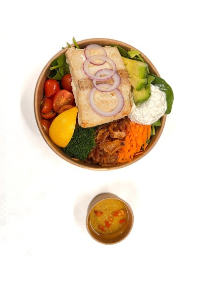 Low-Carb Wildlachs Bowl