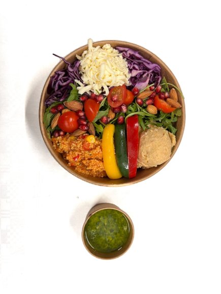 Mediterrane Veggie Bowl