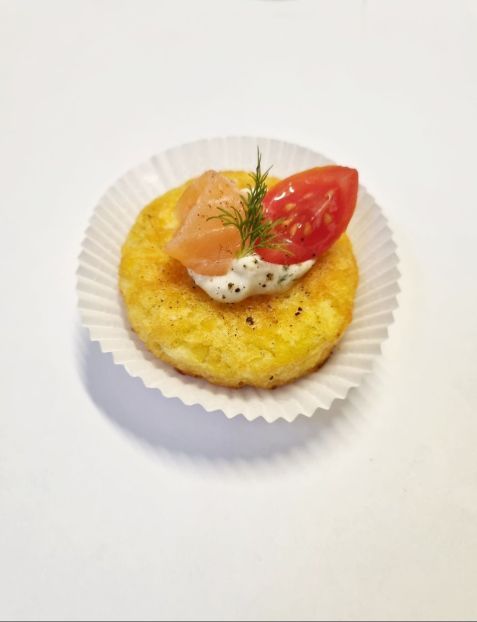 Mini Rösti mit Lachs