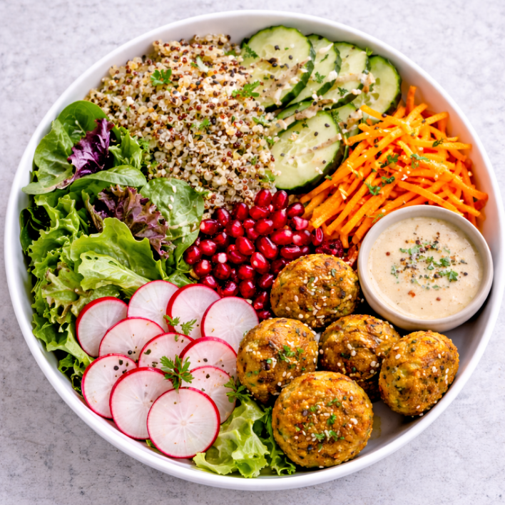 Falafel Garden Bowl