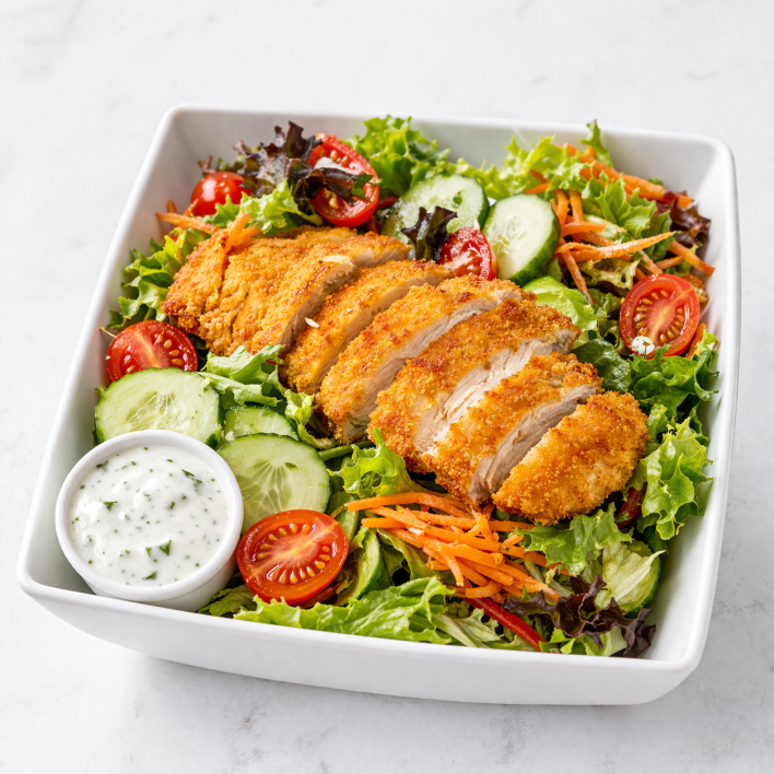 Crispy Chicken Salad