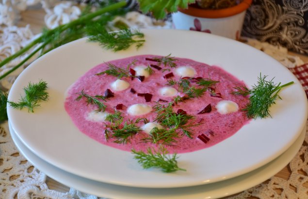 Rote Bete-Kartoffel-Suppe