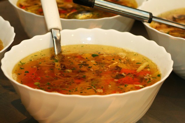 Klare Gemüsesuppe