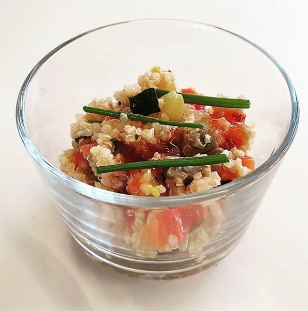 Mini Quinoa-Gemüse-Salat