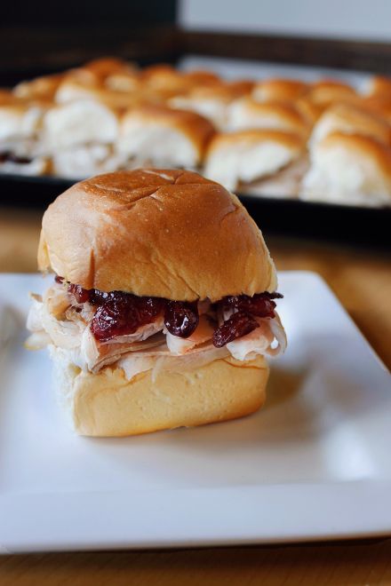 Turkey Cranberry Sliders