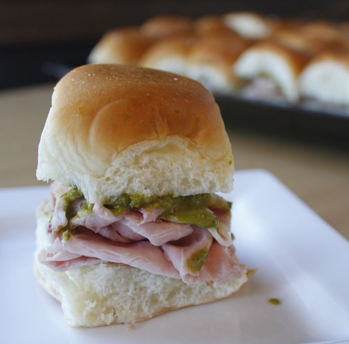 Pork & Chimichurri Sliders