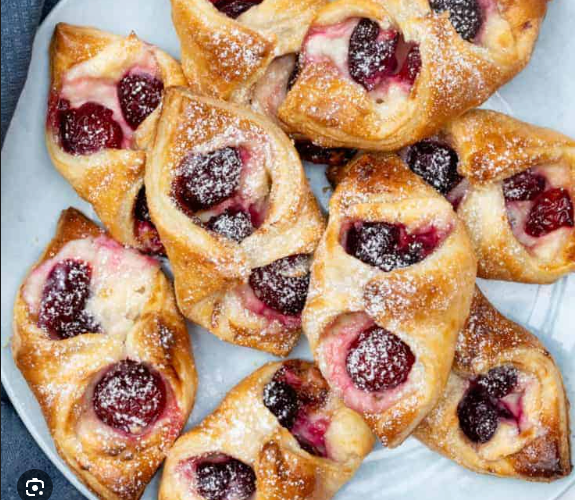 Cherry & Ricotta Danish