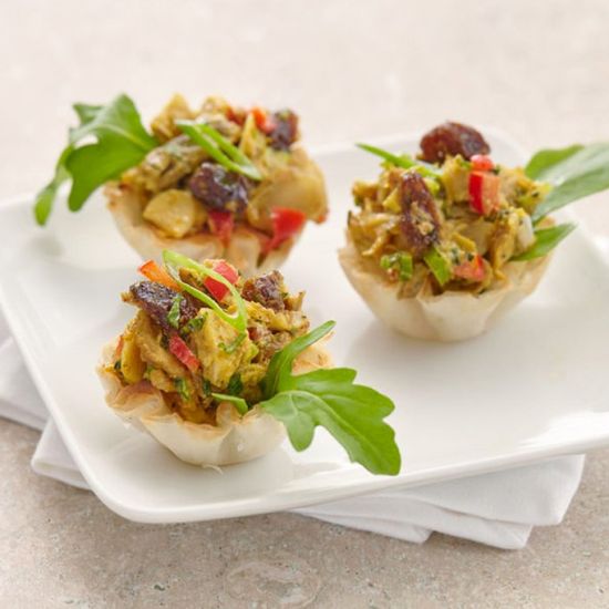 Curry Chicken Tartlets