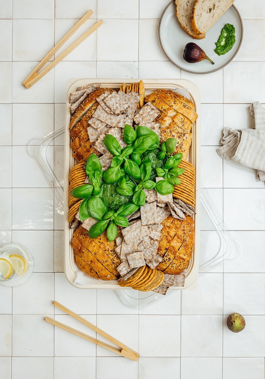 Rustic Bread Platter