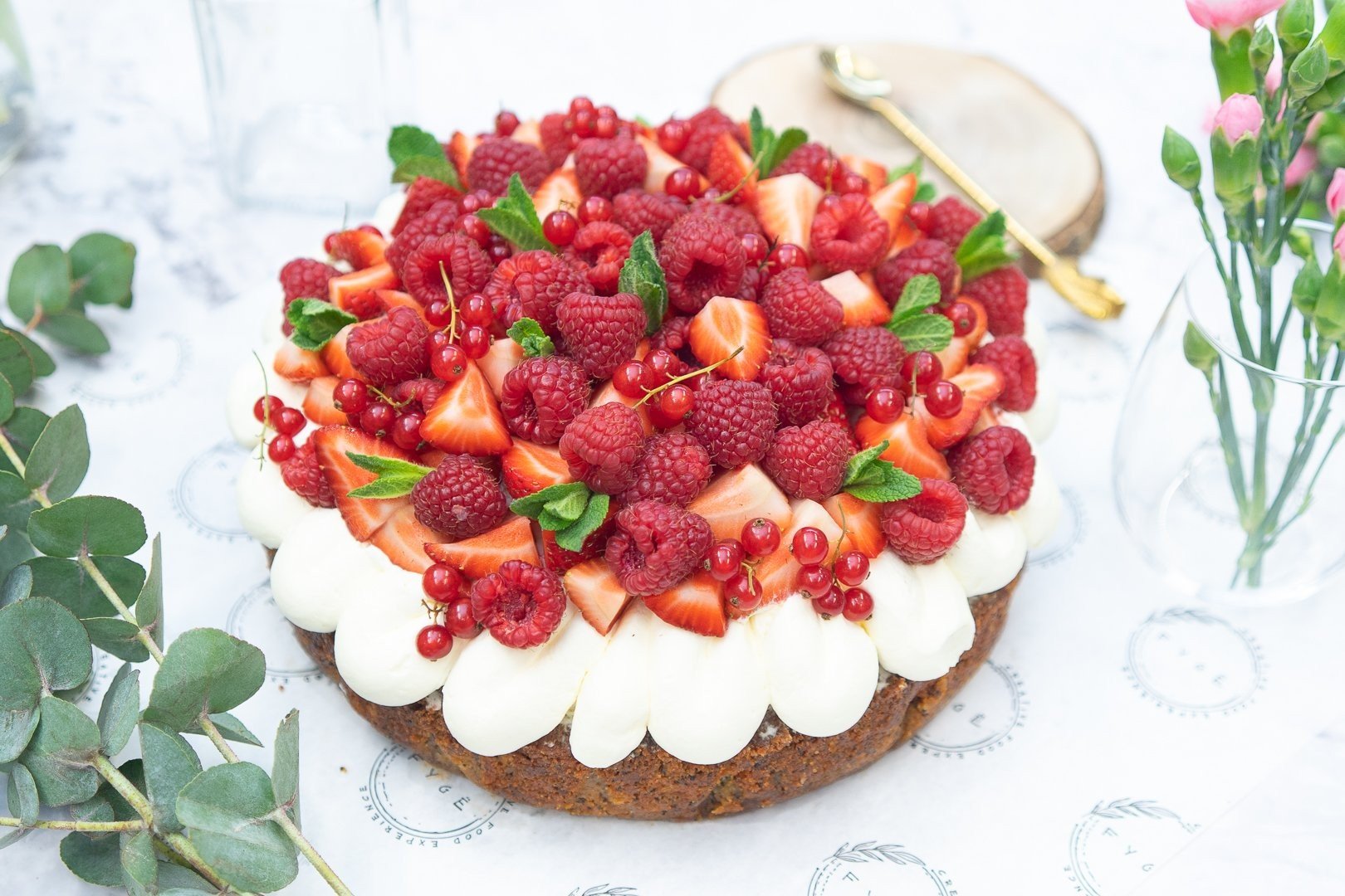 Limone Polenta Cake