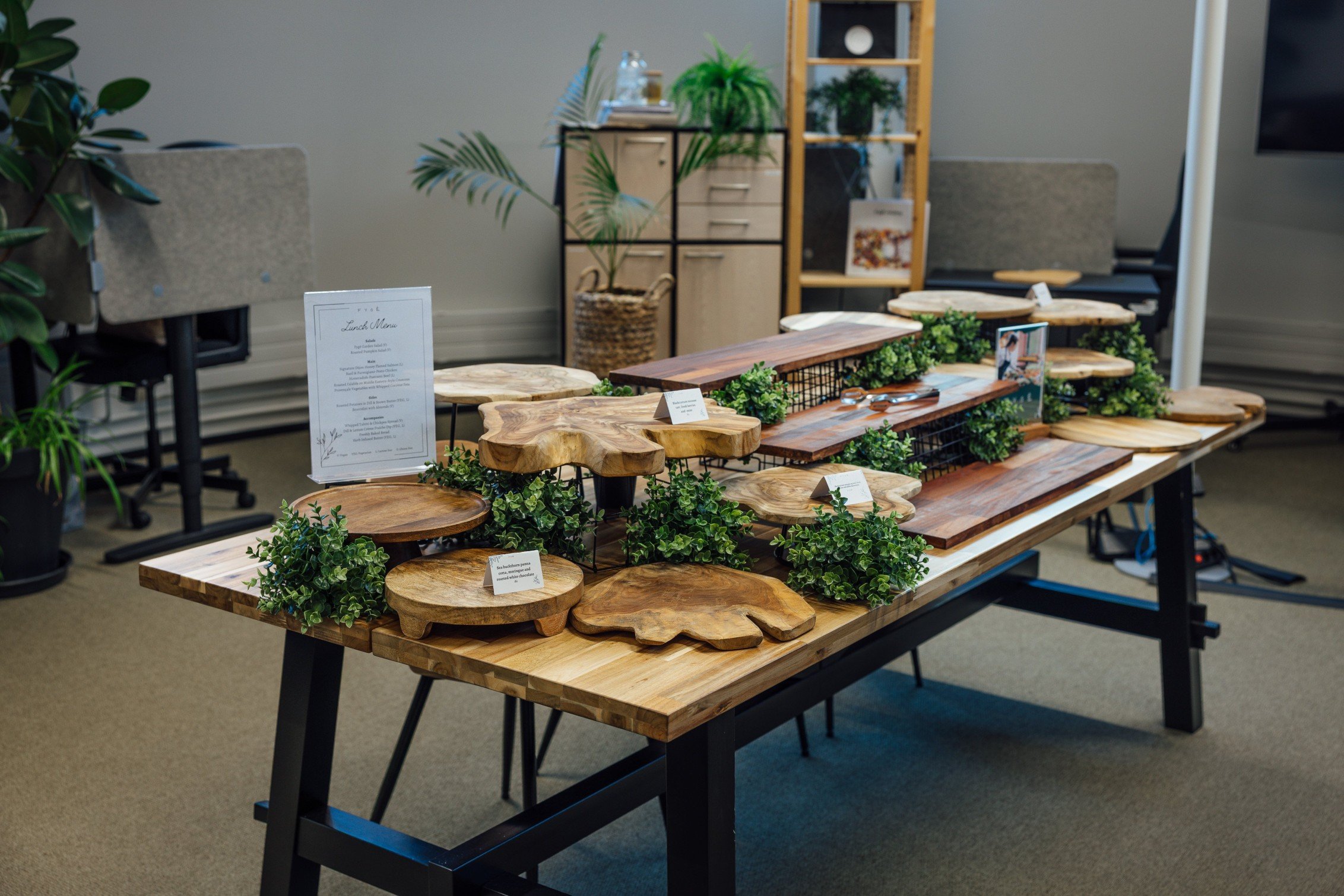 Signature Fygë Table Setup & Food Artist 
