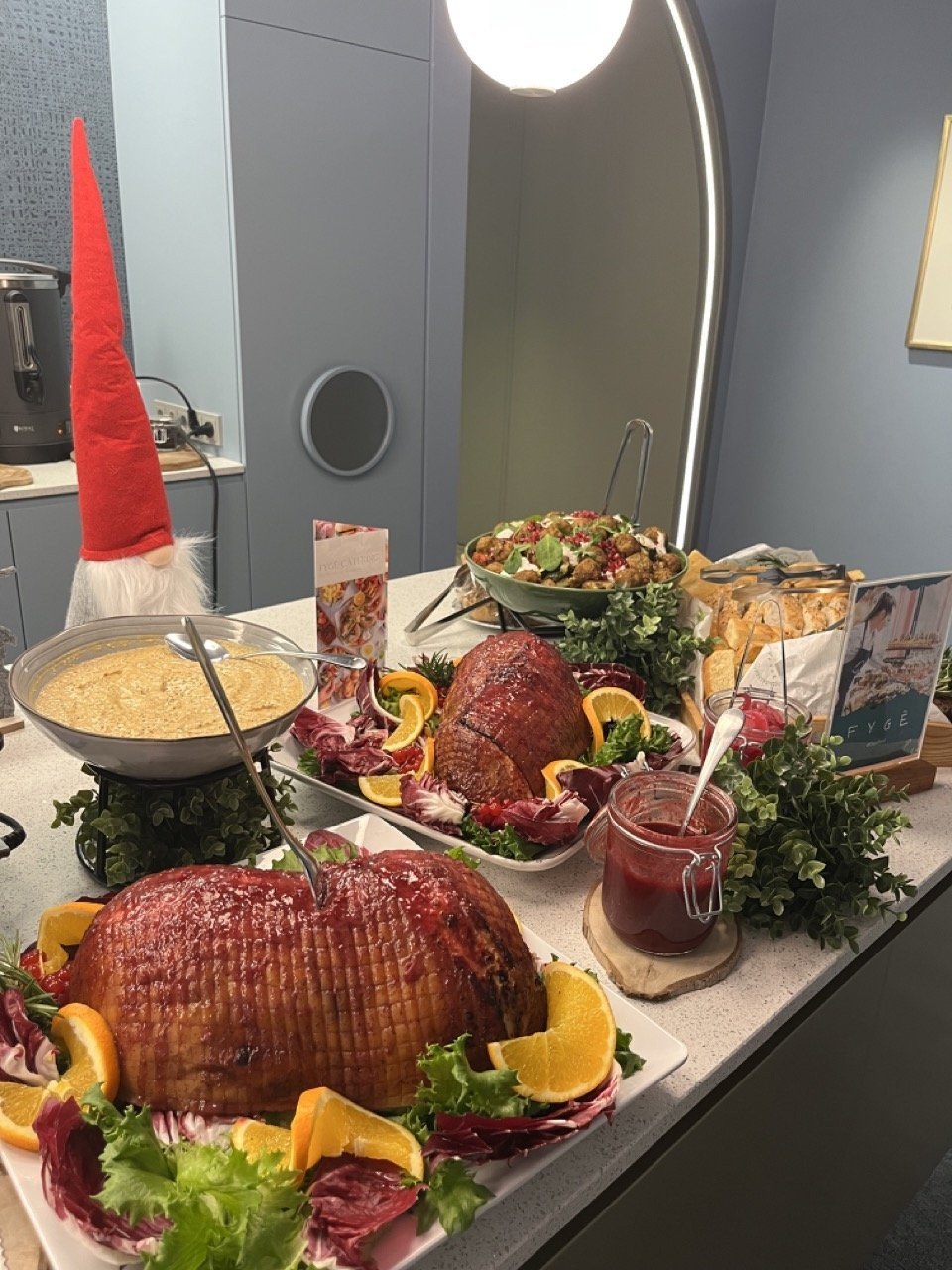 Traditional Christmas Table