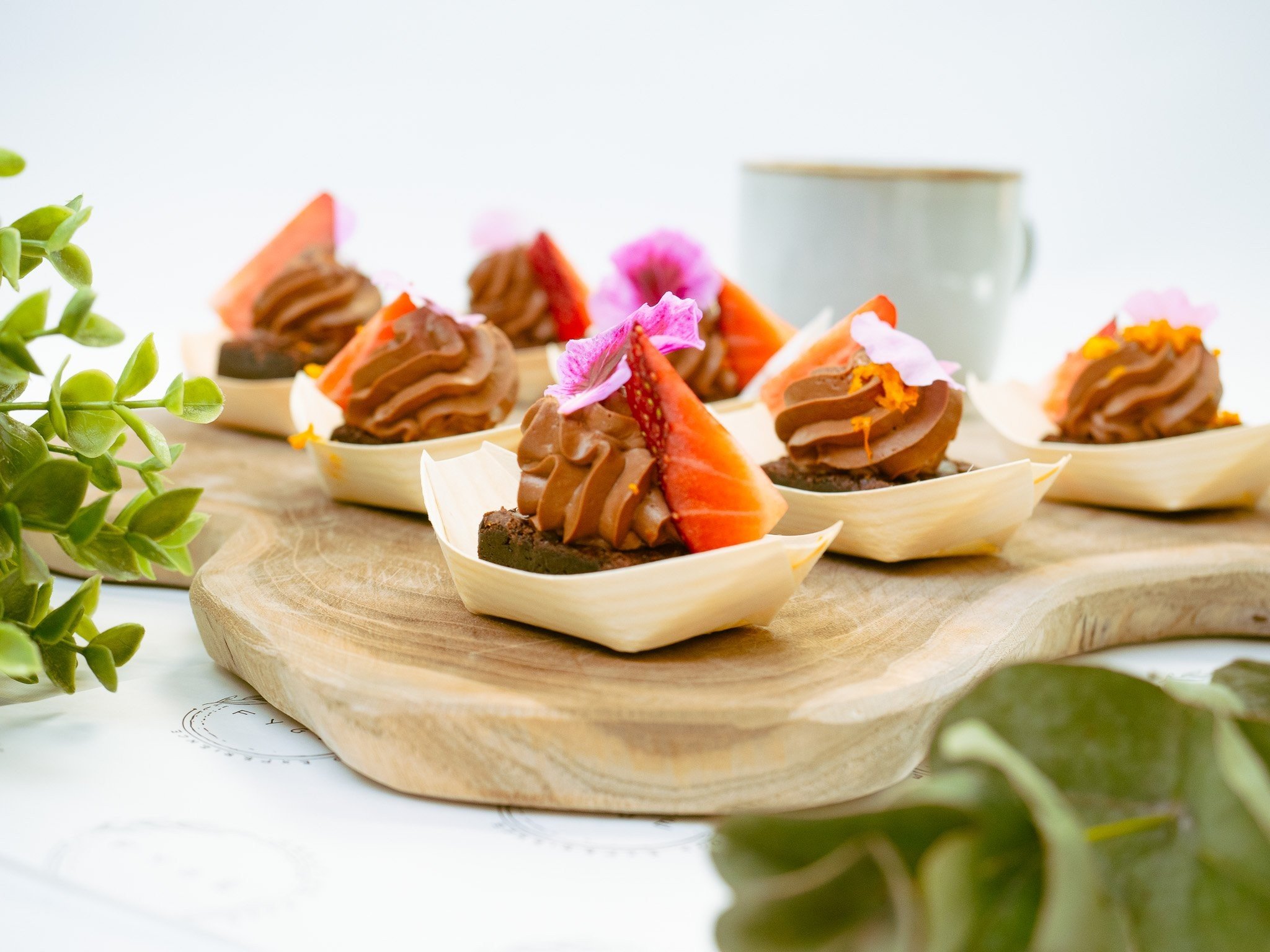  Valrhona Dark Chocolate Vegan Mudcake Bite