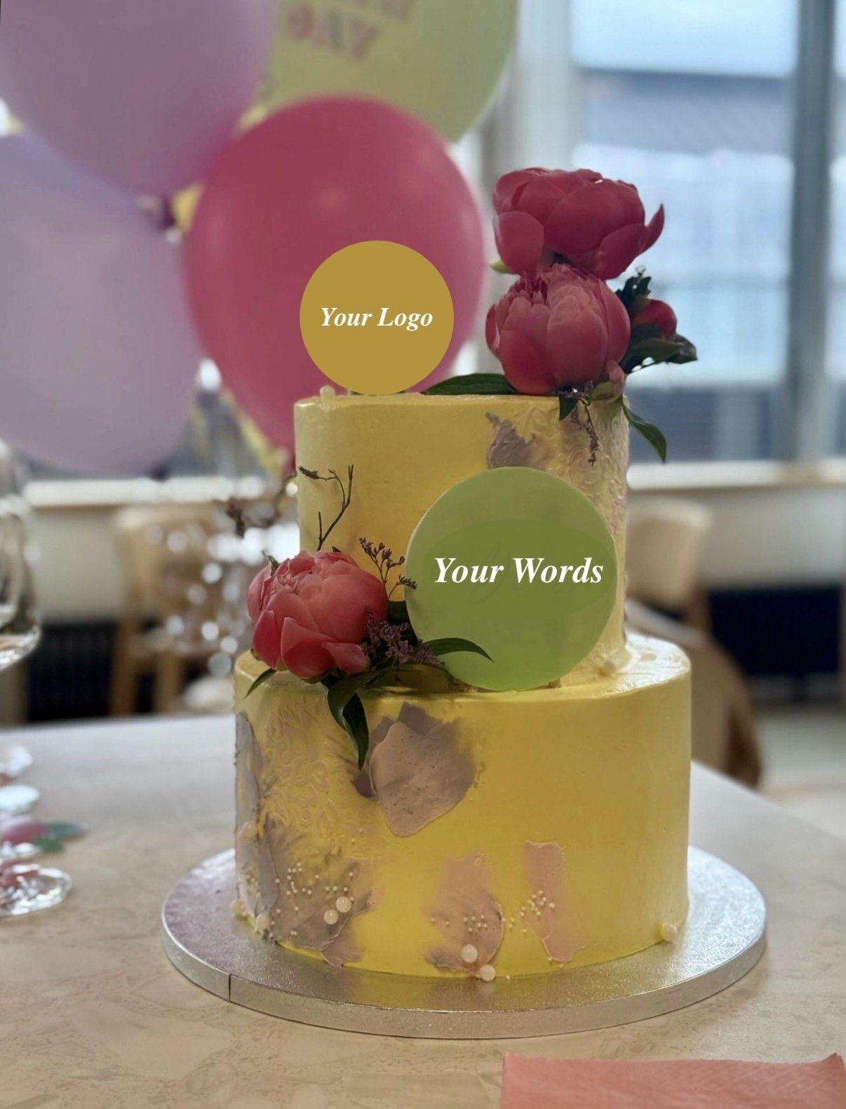 Custom Branded Cake