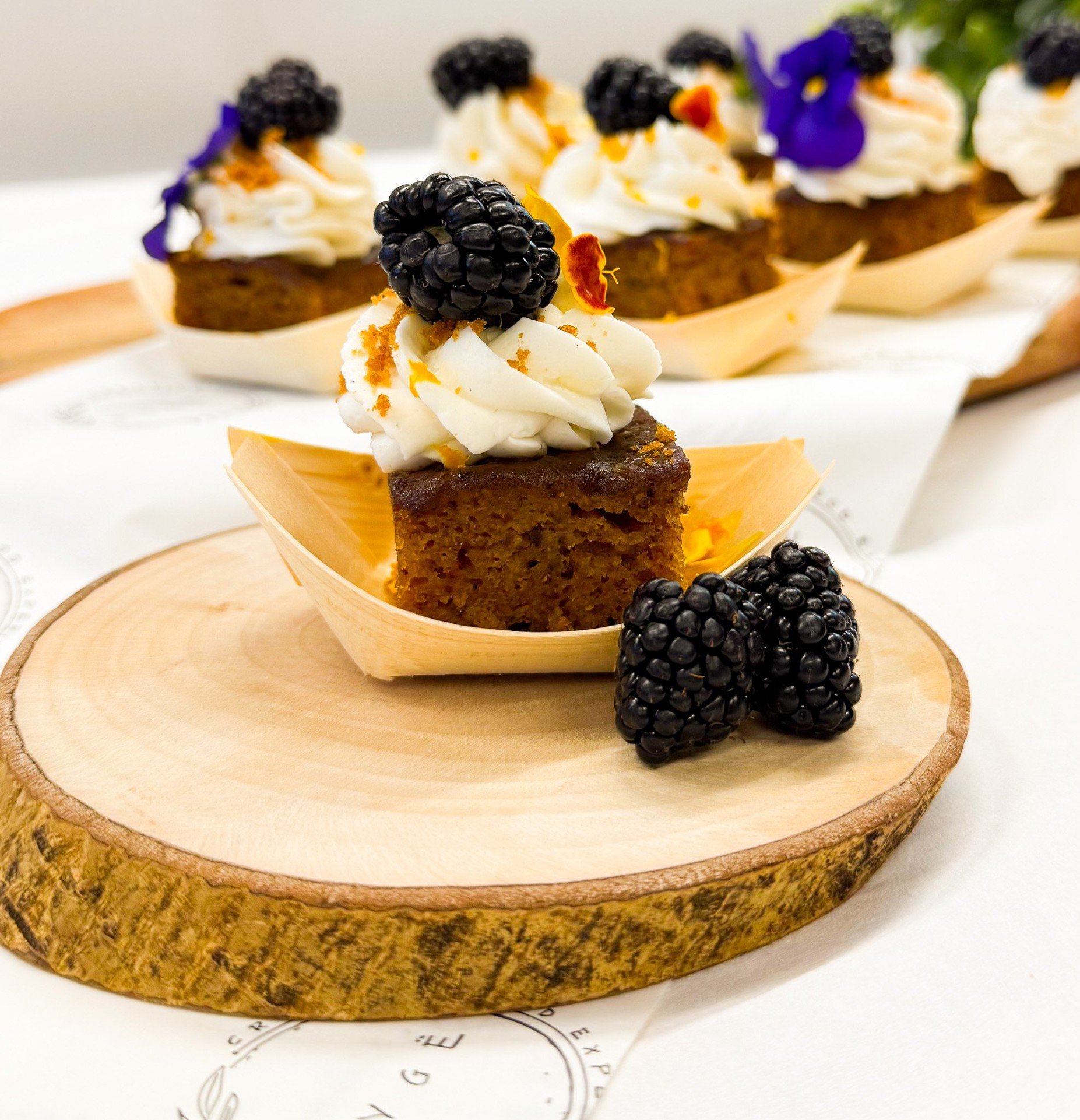 Spiced Carrot Cake Bite