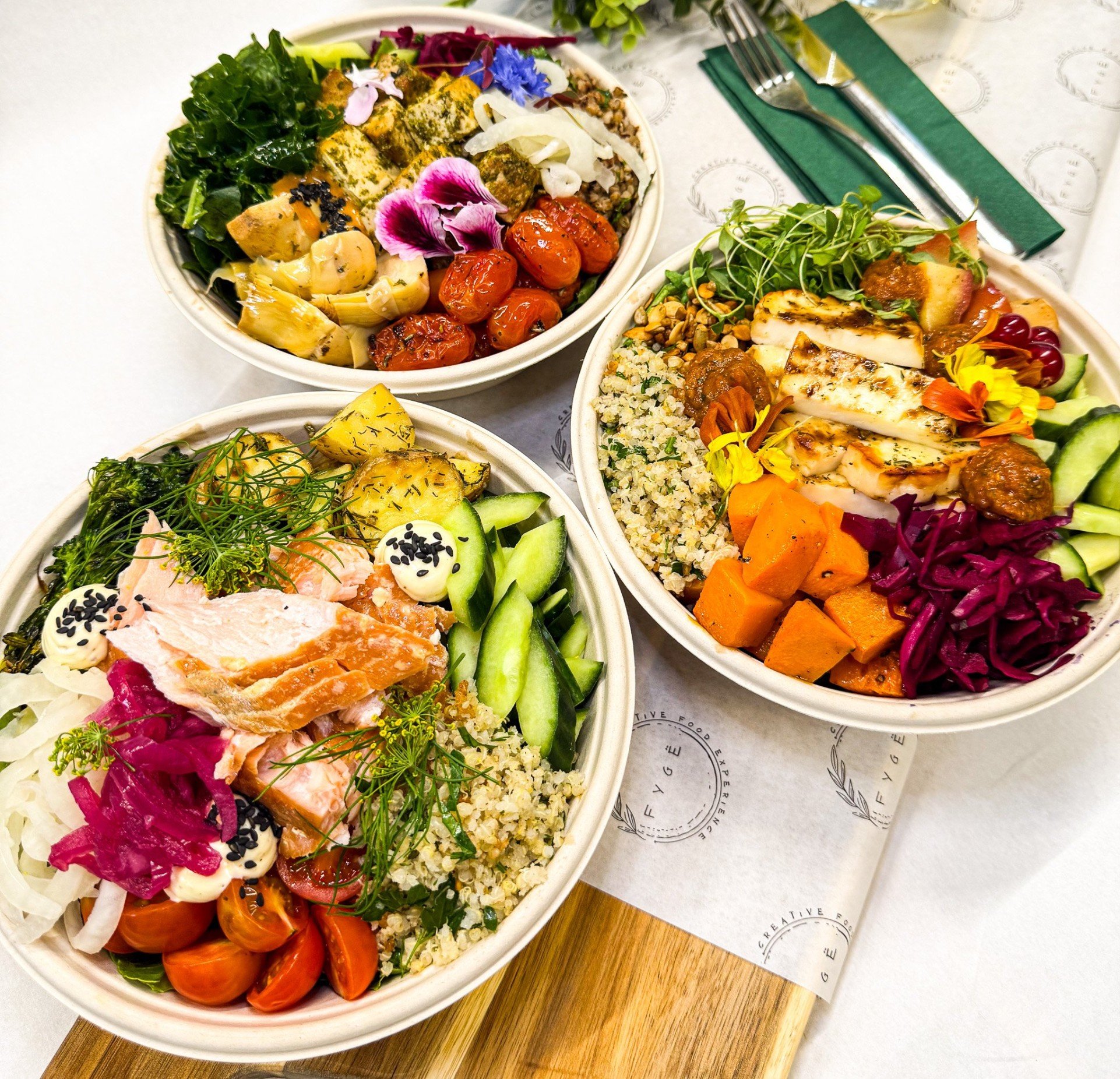 Harvest Halloumi Bowl (new!)
