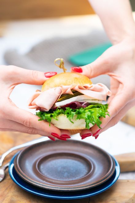 Mortadella & Truffle Slider