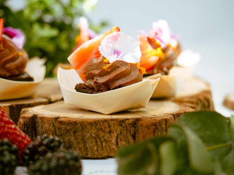  Valrhona Dark Chocolate Vegan Mudcake Bite