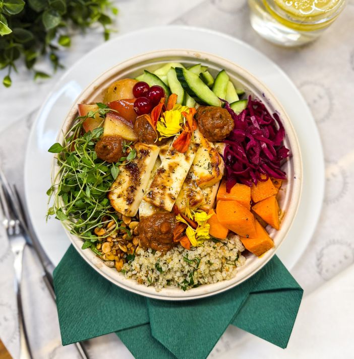 Harvest Halloumi Bowl (new!)
