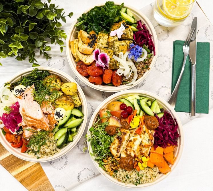 Mediterranean Tofu & Buckwheat Bowl (new!) 