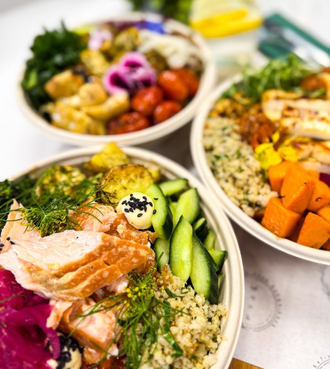 Mediterranean Tofu & Buckwheat Bowl (new!) 