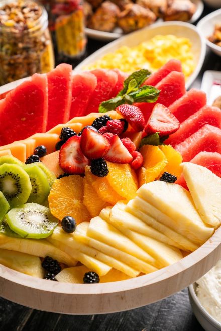 Fresh Fruit And Yogurt