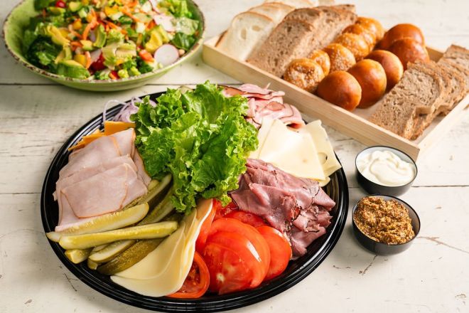 The Goddess Deli Tray, serves 20-25