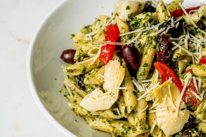 Pesto Pasta, serves 10-12
