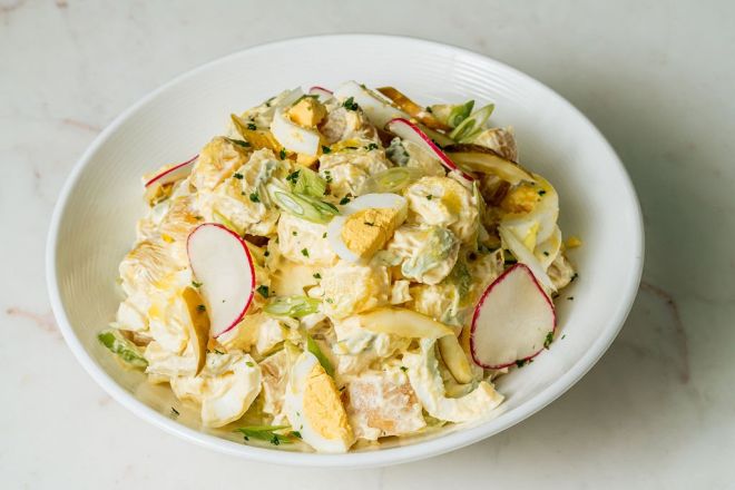 Yukon Gold Potato Salad, serves 10-12