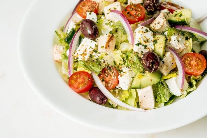 Greek,  serves 10-12