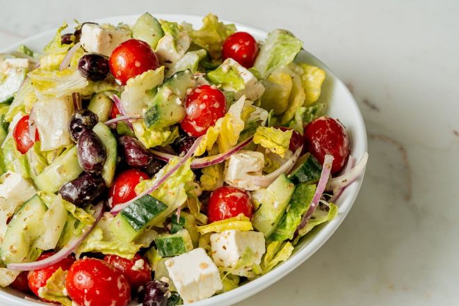 Greek,  serves 10-12