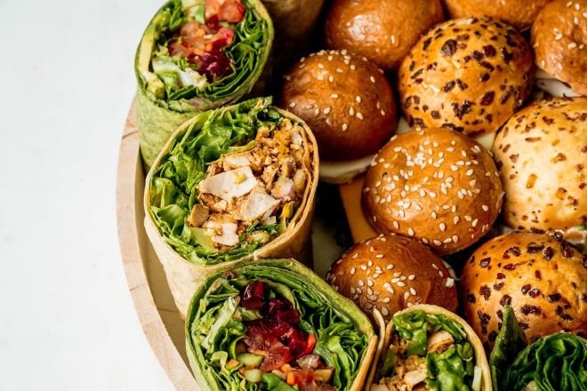 Wraps And Rolls Tray