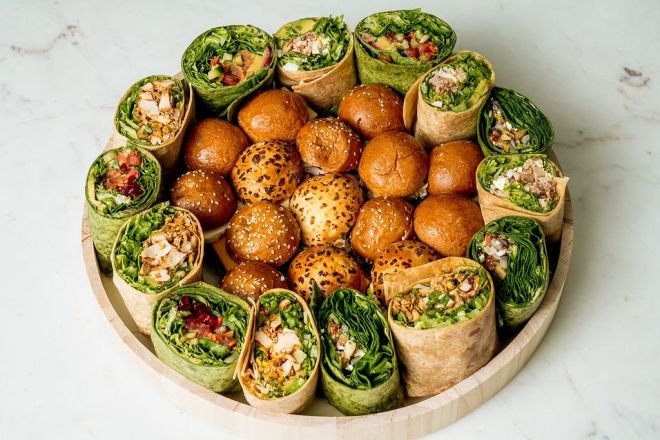 Wraps And Rolls Tray