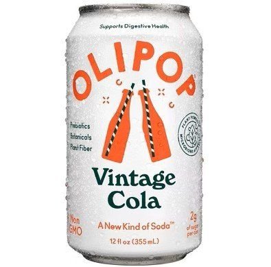Olipop Healthy Probiotic Soda - Vintage Cola